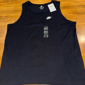 Nike Mens Club Training Tank Top Black BQ1260-010 Large New With Tags
